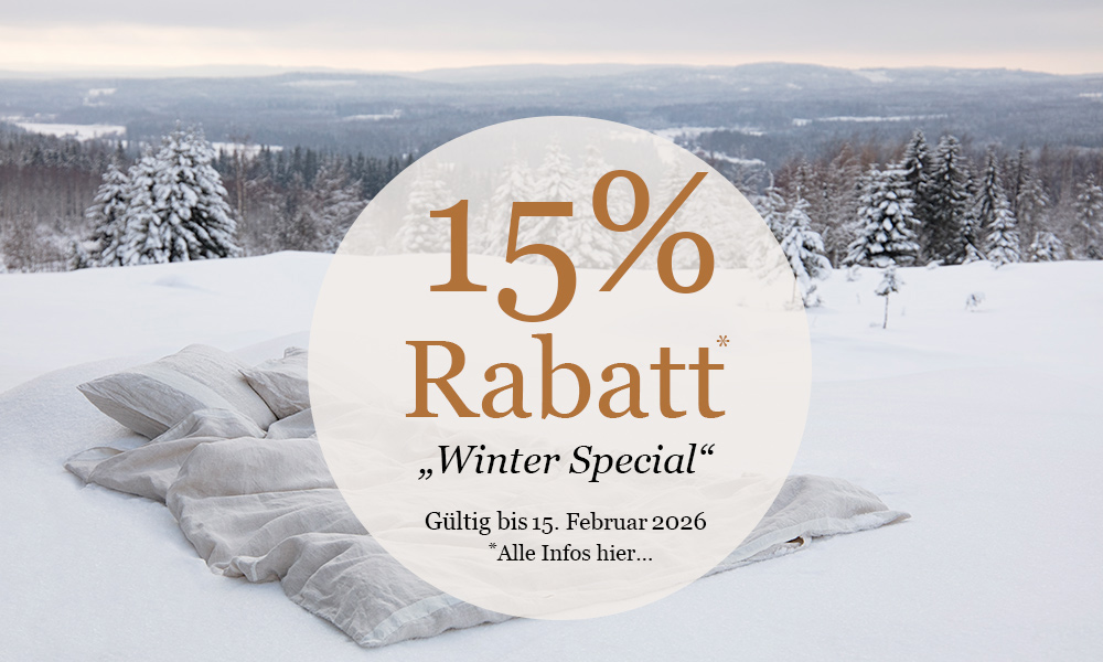 15% Rabatt auf Ihre Bestellung!