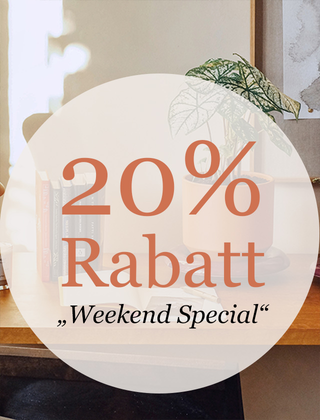 20% Rabatt auf Ihre Bestellung! 20% Rabatt auf Ihre Bestellung!