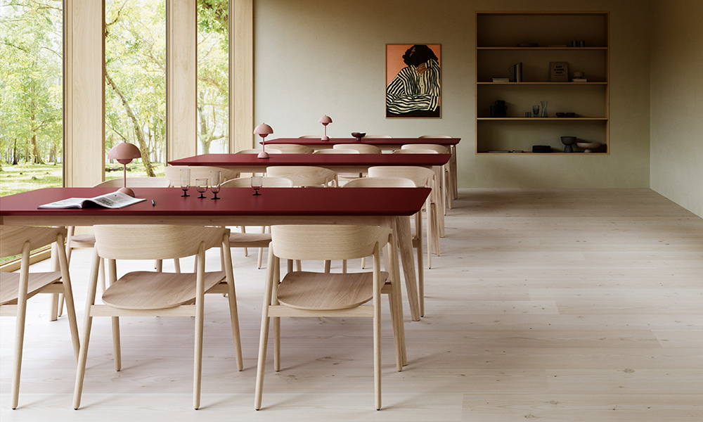 Die AD1 Tischkollektion besticht durch ihre Vielfalt und Eleganz, mit einer breiten Palette an Formen und Größen, die sich nahtlos in jedes Designkonzept und jede Umgebung einfügen.