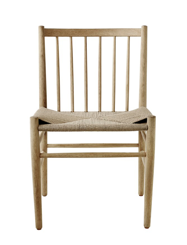 J80 Dining Chair in Oak Nature Oiled Jørgen Bækmark für FDB Møbler - Esszimmerstuhl Scaninavian Design