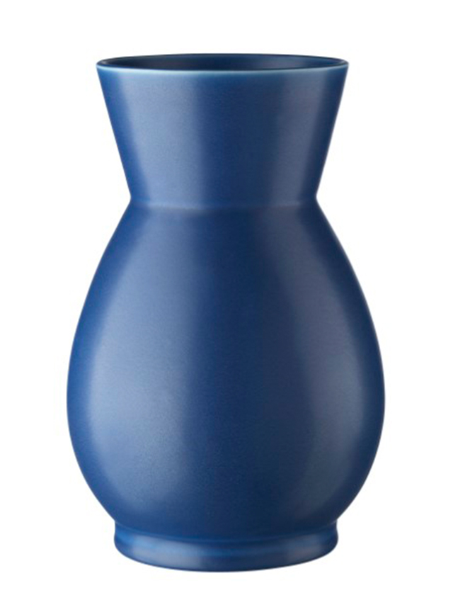 S1 Konus Vase in Blau von FDB Møbler - Design Sarah Oakman
