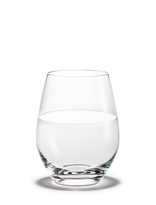 Cabernet Wasserglas von Holmegaard aus feinem dünnwandigem Glas.