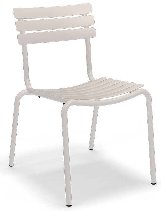 HOUE Alua Dining Chair in Muted White ohne Armlehen