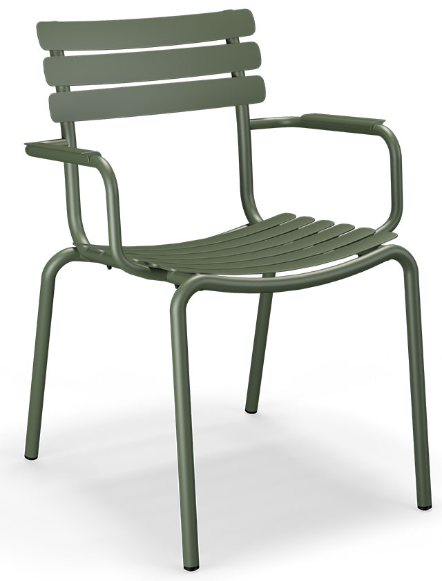 HOUE Alua Dining Chair in Olive Green