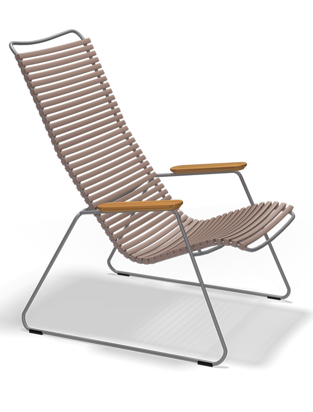 Click Loungesessel von HOUE in Sande 62 - Outdoor Lounge Chair in Sand