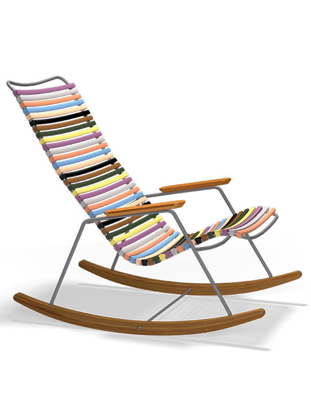 Click Rocking Chair in Multi Color 1 - 83 - Outdoor Schaukelstuhl von HOUE
