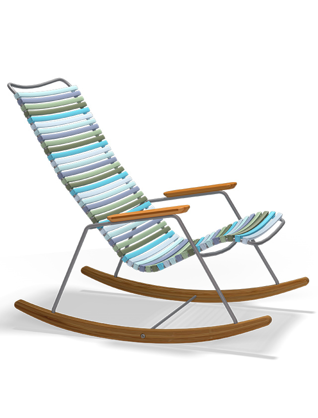 Click Rocking Chair in Multi Color 2 - 84 - Outdoor Schaukelstuhl von HOUE