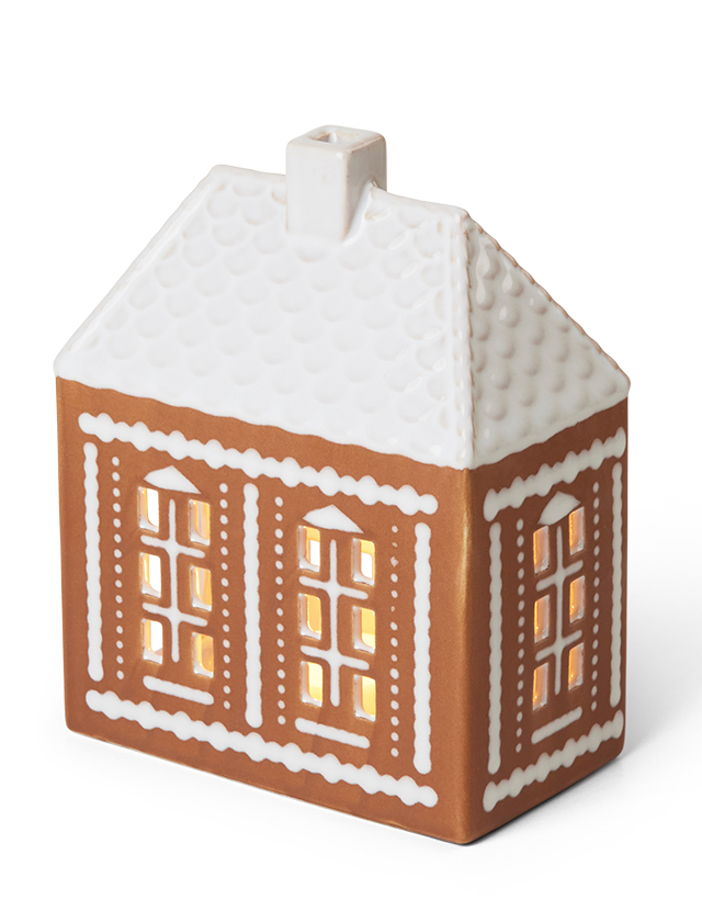 Gingerbread Teelichthaus in der mittleren Größe von Kähler Design