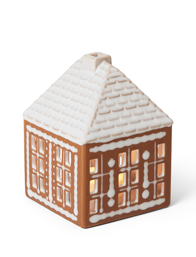 Gingerbread Teelichthaus in der klein Größe von Kähler Design