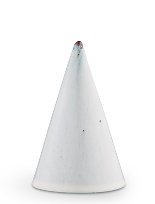 Glasurkegel Light Grey, GR67 - Höhe 110 mm von Kähler Design