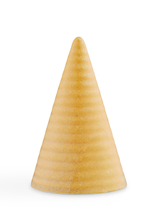 Glasurkegel Yellow Brown, G01 - Höhe 110 mm von Kähler Design