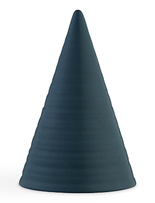 Glasurkegel Teal Blue, B92 - Höhe 150 mm von Kähler Design