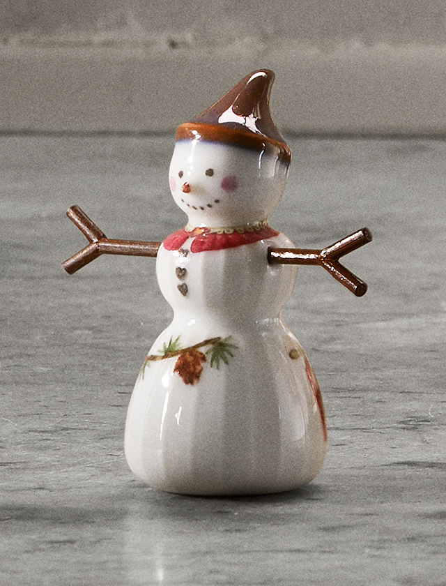 Hammershøi Christmas Schneemann zum Aufstellen von Kähler Design