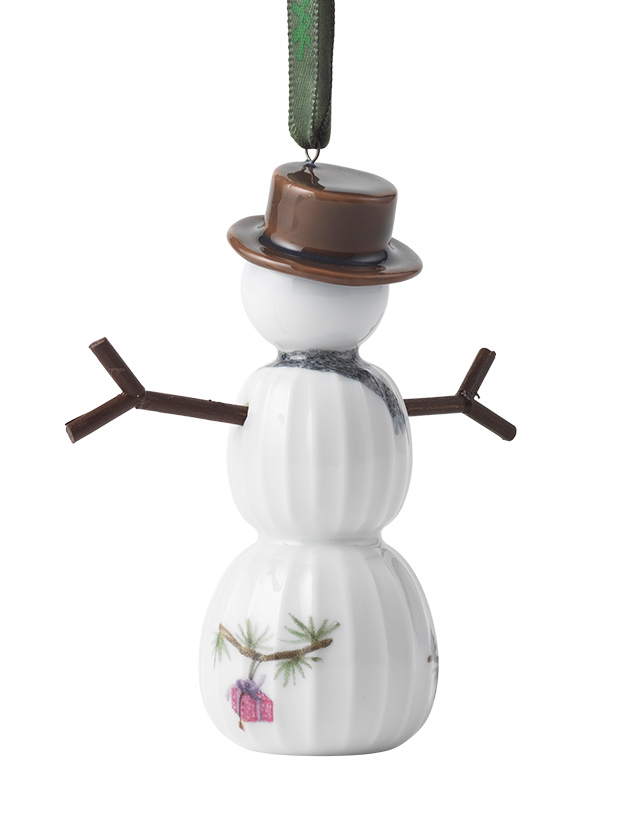 Hammershøi Christmas Schneemann Anhänger von Kähler Design