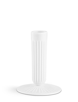 Kleiner Hammershøi Kerzenleuchter in Weiß von Kähler Design - Höhe 120 mm