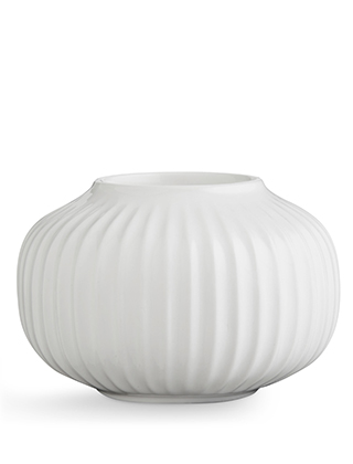 Hammershøi Teelichthalter Medium in Weiß von Kähler Design