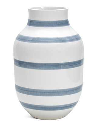 Omaggio-Vase in Hellblau von Kähler Design - große Größe