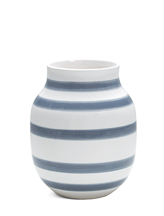 Omaggio-Vase in Hellblau von Kähler Design - mittlere Größe