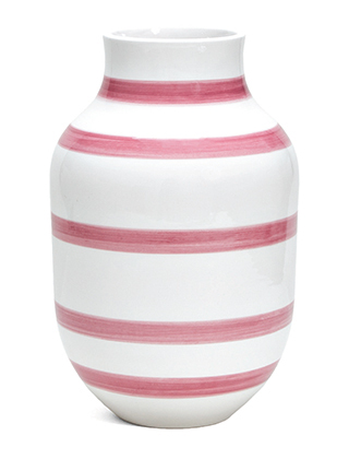 Omaggio-Vase in Rosé von Kähler Design - große Größe