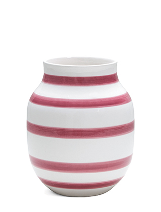 Omaggio-Vase in Rosé von Kähler Design - mittlere Größe