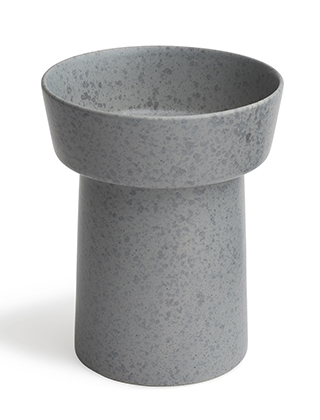 Ombria Vase in Schiefergrau von Kähler Design