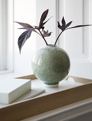 Unico Vase Moosgrün von Kähler Design