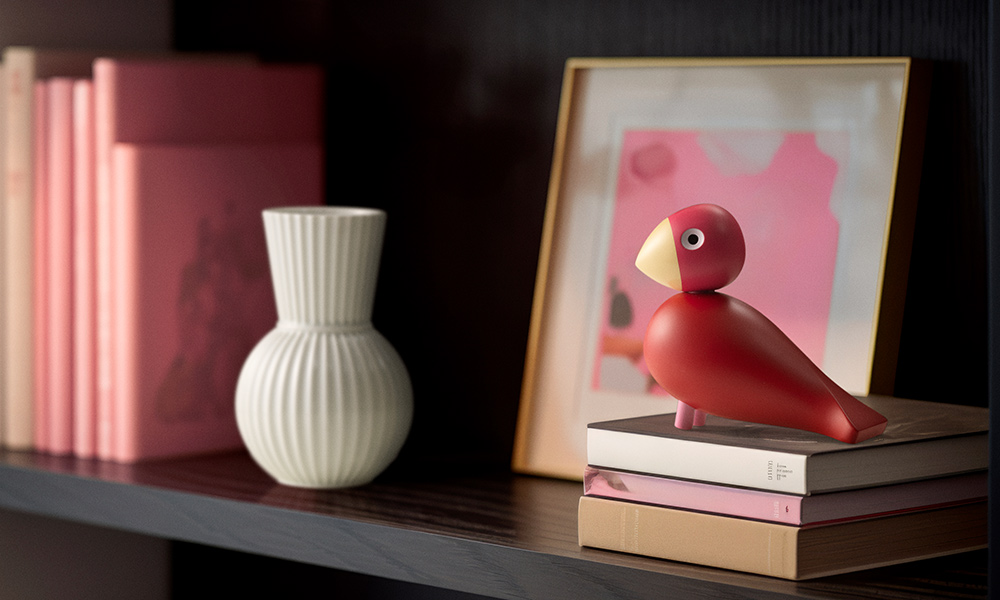 2024 erwartet Sie ein einzigartiges Juwel: Der Jahresvogel Flora, meisterhaft gestaltet von Kay Bojesen und verfeinert durch eine lebendige, rosane Farbgebung. Diese exklusive, limitierte Edition, geschmückt mit der Jahreszahl 2024, repräsentiert eine wertvolle Ergänzung für jede Sammlung. Wir heißen Sie herzlich willkommen in der faszinierenden Welt der Vögel mit Flora!
