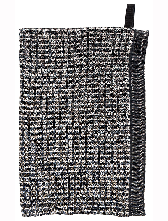 Maija Dishcloth Black-Linen - Spültuch von Lapuan Kankurit aus Finnland