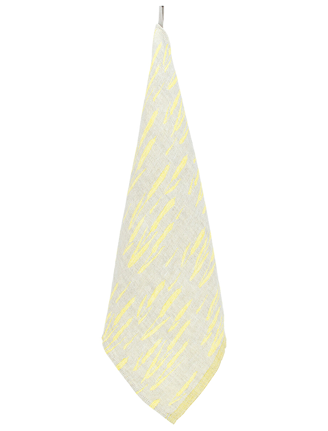 Osmankaami Tuch in Linen-Yellow aus 100% Leinen von Lapuan Kankurit aus Finnland
