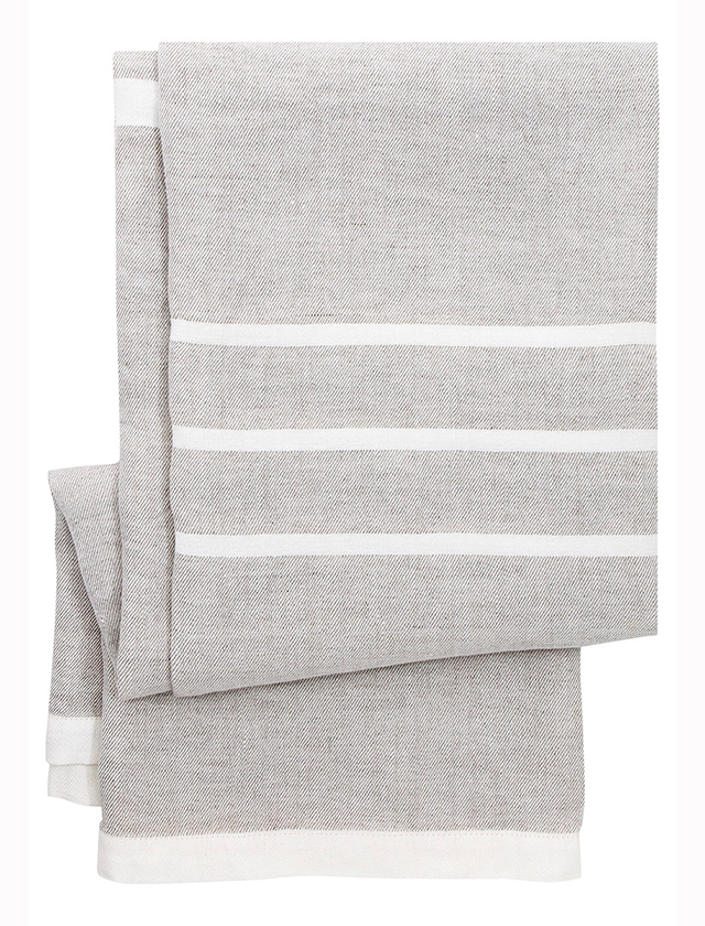 USVA Decke aus 100% Leinen in Linen-White von Lapuan Kankurit