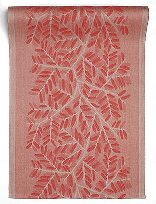 Verso Tischläufer von Lapuan Kankurit, Linen-Red - 46cm x 150cm