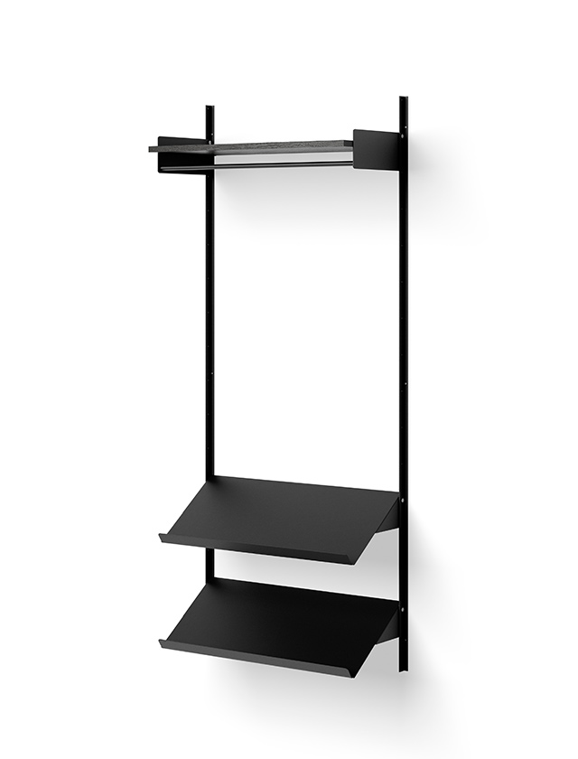 Wardrobe Shelf No. I Black-Ash von New Works - Garderobe 1