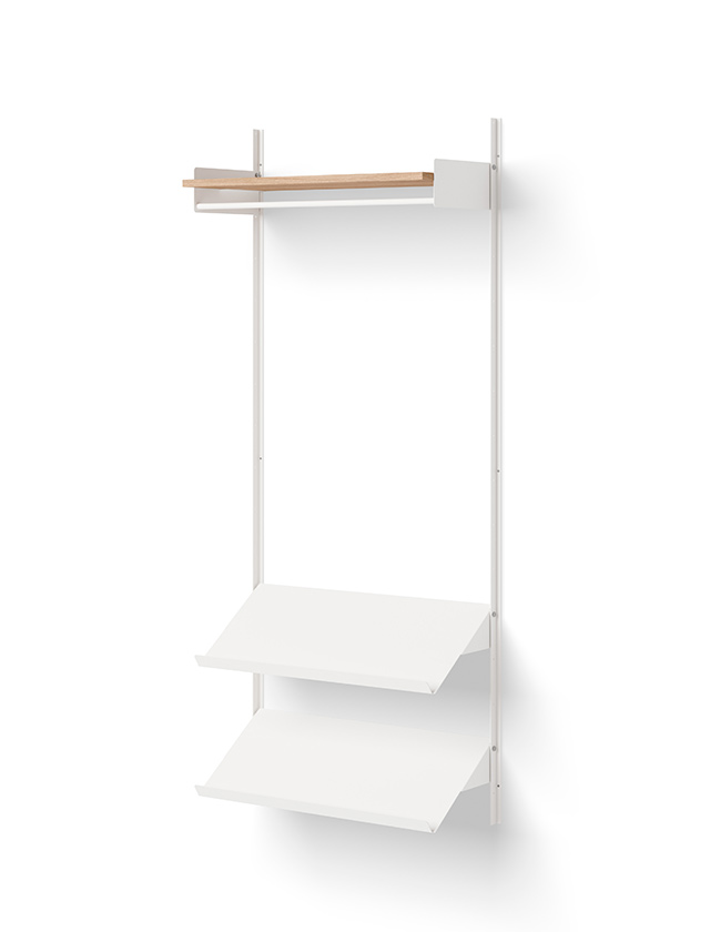 Wardrobe Shelf No. I White-Oak von New Works - Garderobe 1