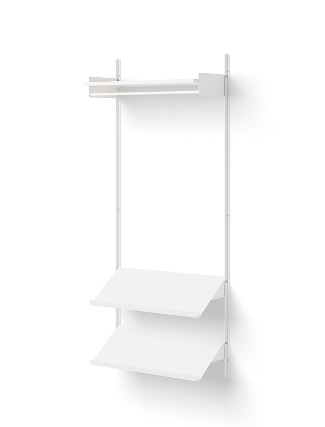 Wardrobe Shelf No. I White-White von New Works - Garderobe 1