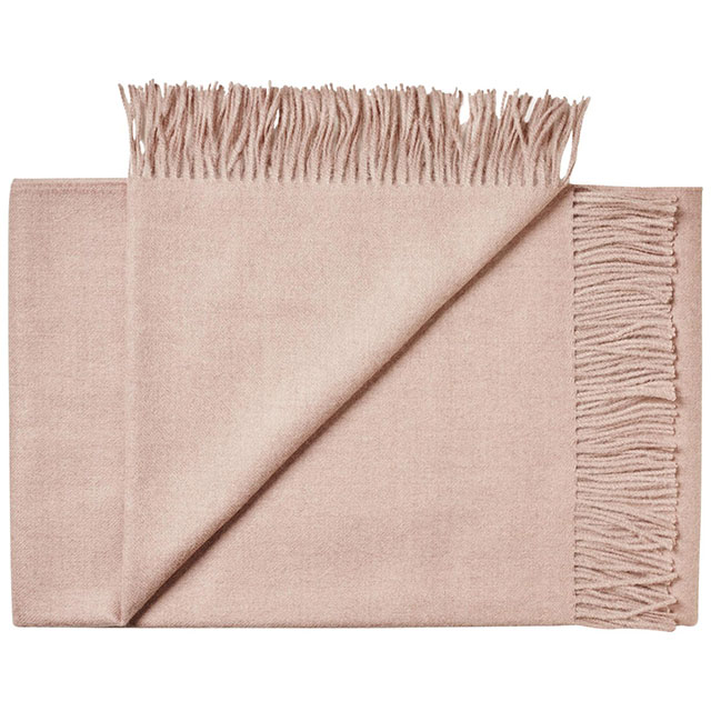 Cusco Baby Alpaka Decke in Dusty Rose von der Firma Silkeborg Uldspinderi