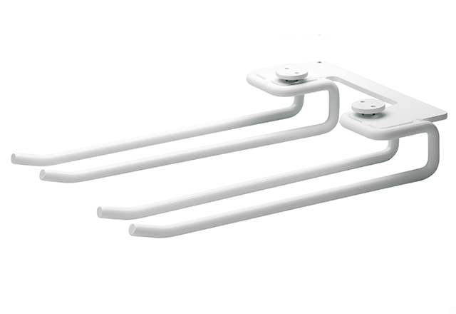 String System Gläserschiene in Weiß für 20 cm Tiefe Regale von String Furniture