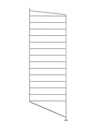 String System Bodenleiter in Grau 85 x 30 cm im 1er-Pack