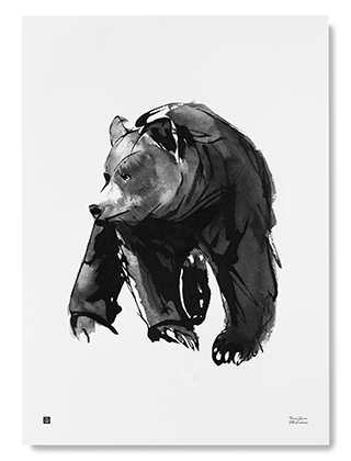 Teemu Järvi Illustrations - Gentle Bear - Der Bär