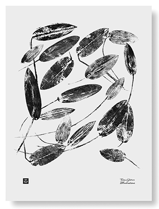 Pondweed Poster von Teemu Järvi Illsutrations - Laichkräuter