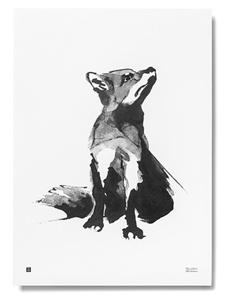 Teemu Järvi Illustrations - Red Fox Poster - Der Fuchs