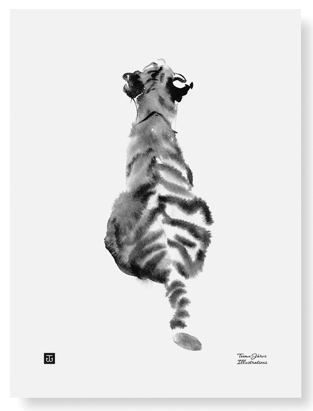 Teemu Järvi Illustrations - Tiger Cub - Junger Tieger